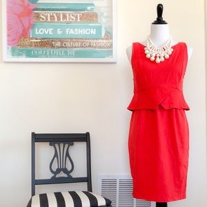 A Pea In The Pod Peplum Maternity Dress